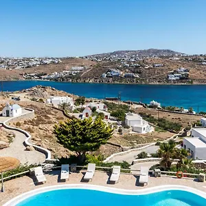 Yalos Mykonos Ornos Pouli Private W Shared Swimming Pool Apartment